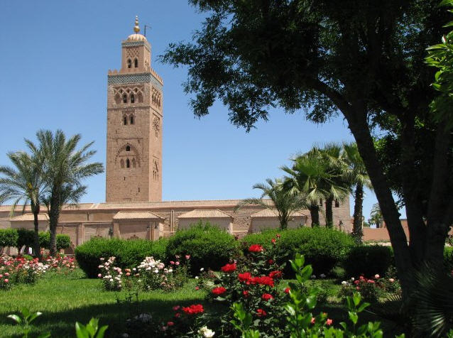 La Mosquée et le minaret de Koutoubia